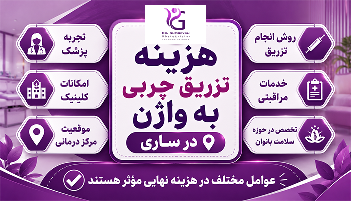 هزینه تزریق چربی به واژن در ساری